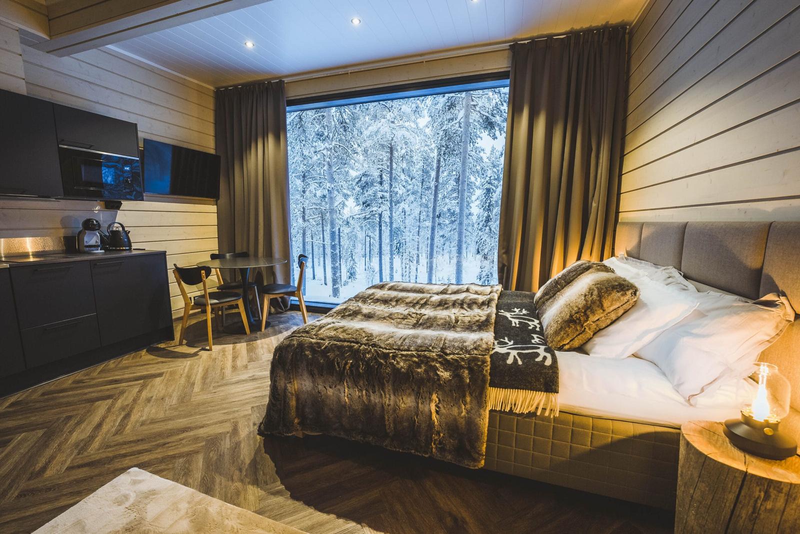 Invisible Suite — the bedroom