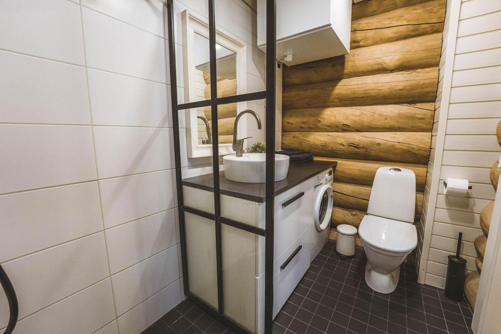 Bathroom with walk-in shower