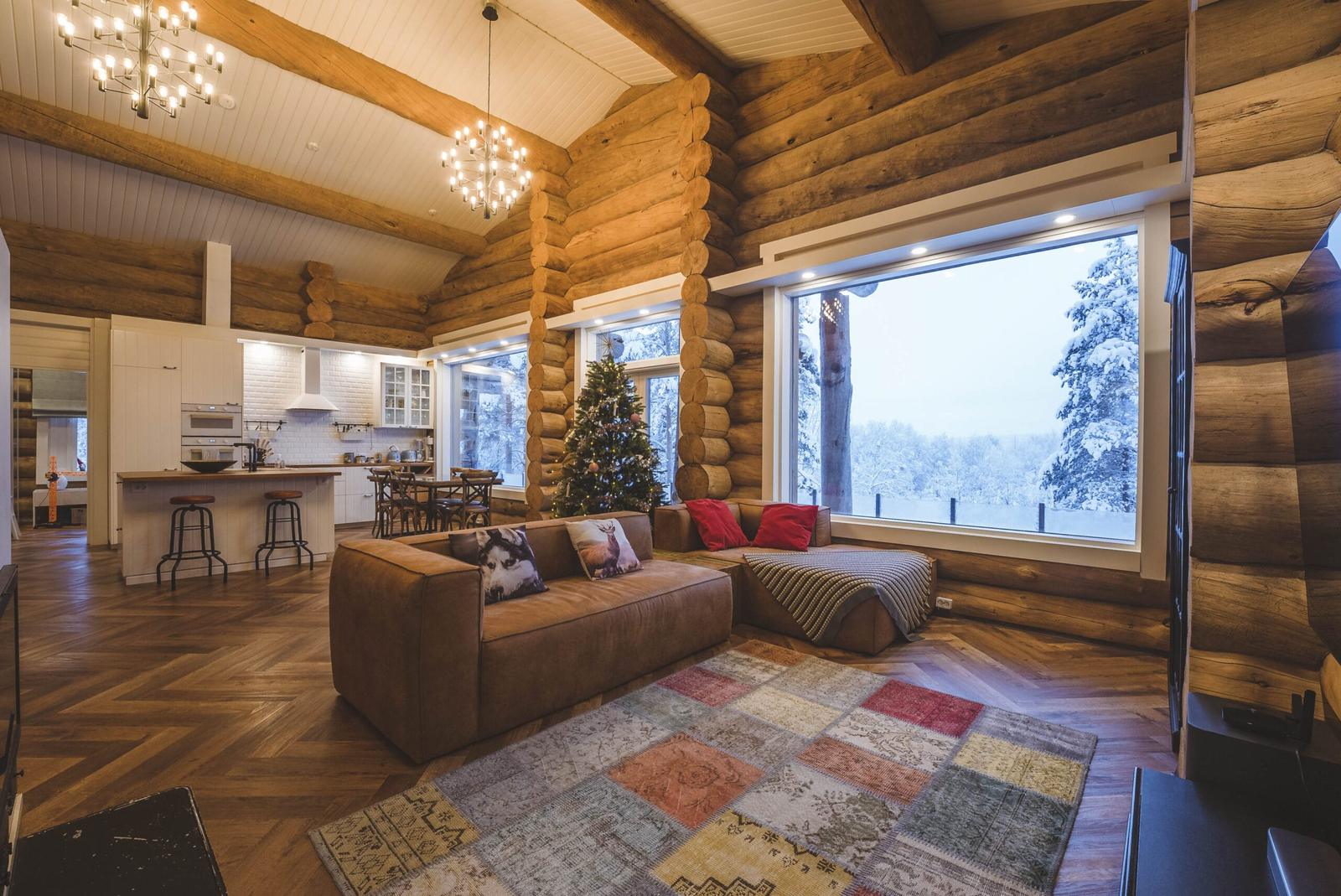 Luxury Log Villa at Invisible Forest Lodge