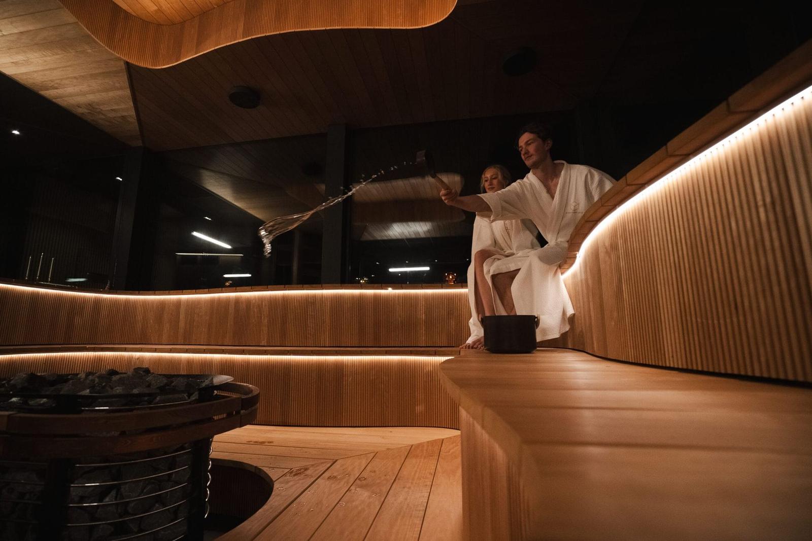 Arctic Forest Spa — the sauna
