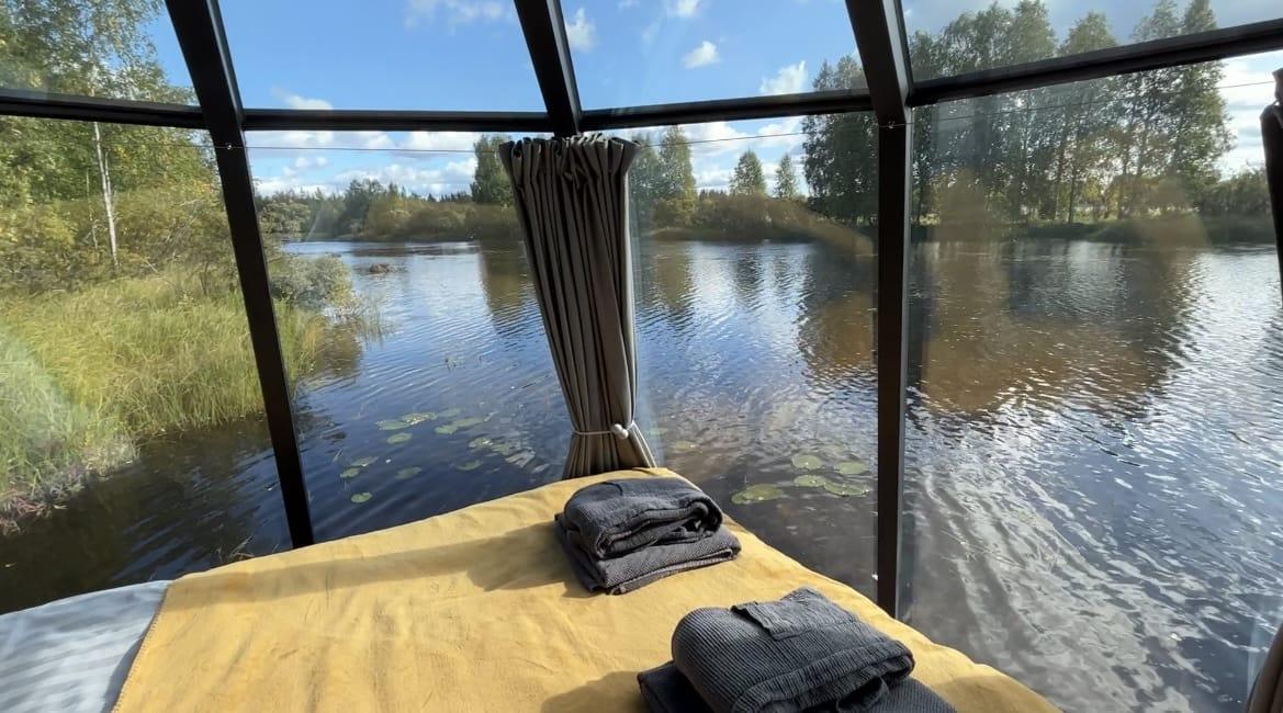 Aurora Hut at Invisible Forest Lodge