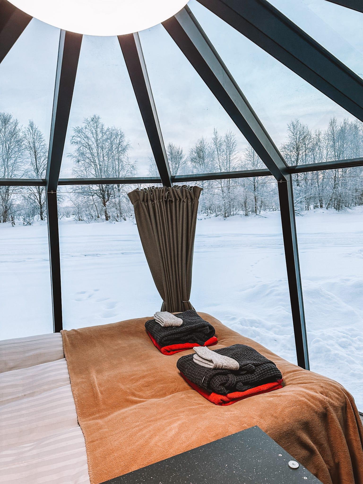 Aurora Hut at Invisible Forest Lodge
